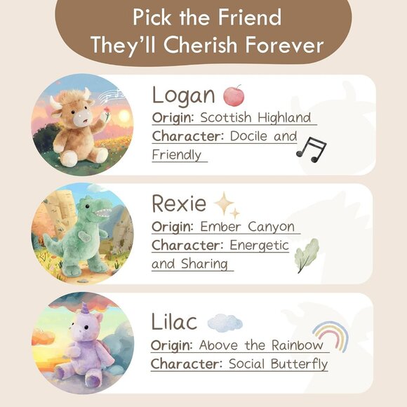 Dinosaur Toddler Backpack with Plush Toy for Boys 2-4, Ideal for Daycare - Picture 6 of 8